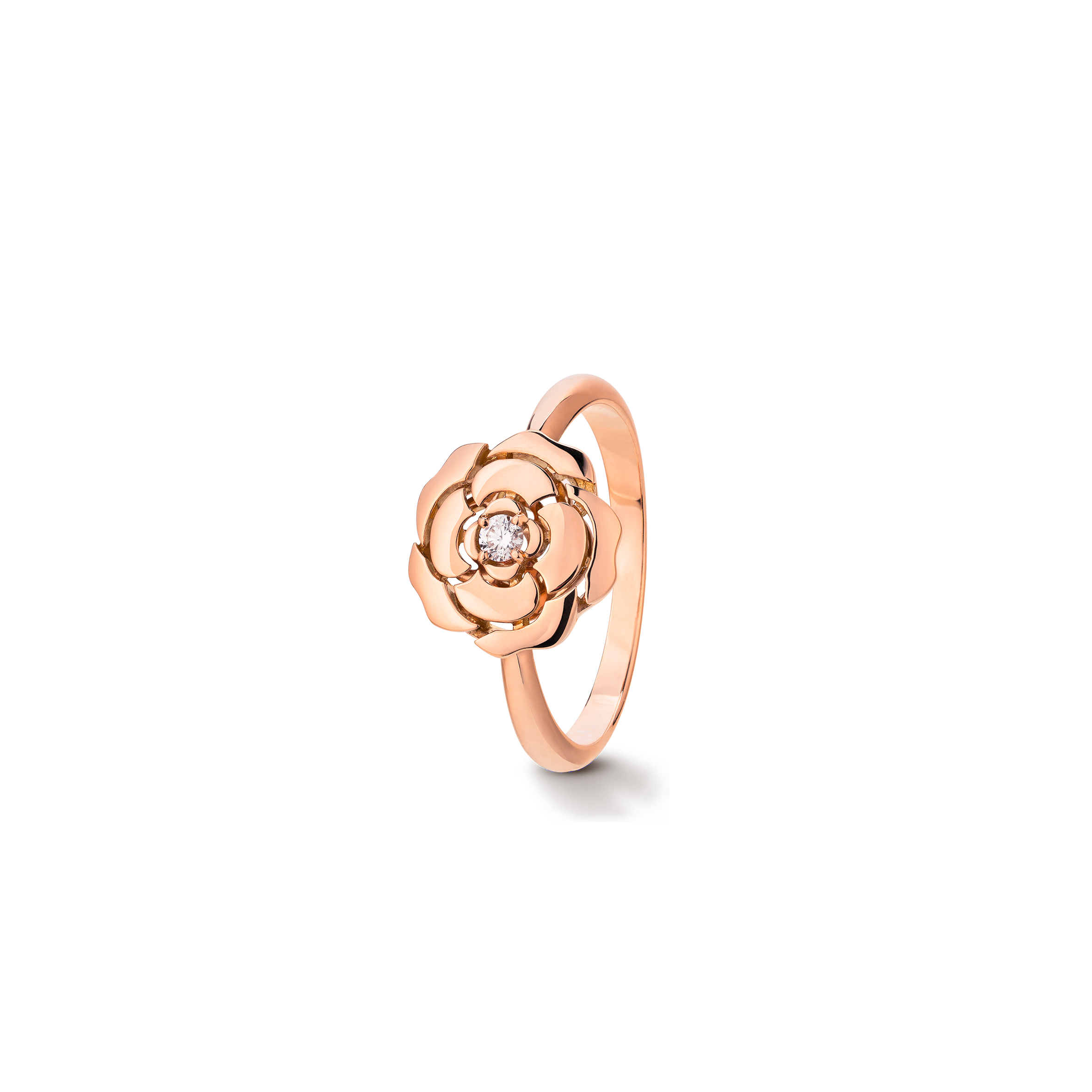 CHANEL EXTRAIT DE CAMÉLIA RING  J11662